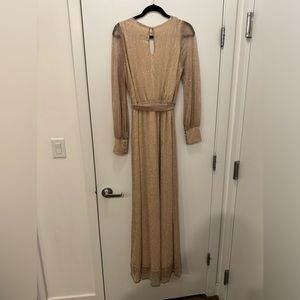 baltic born - champagne dress - size L